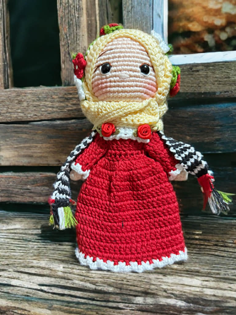 Palestine Inspired Amigurumi Doll