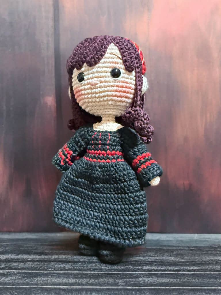 Palestine Inspired Amigurumi Doll