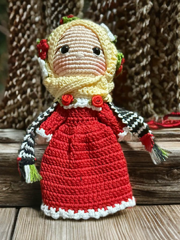 Palestine Inspired Amigurumi Doll