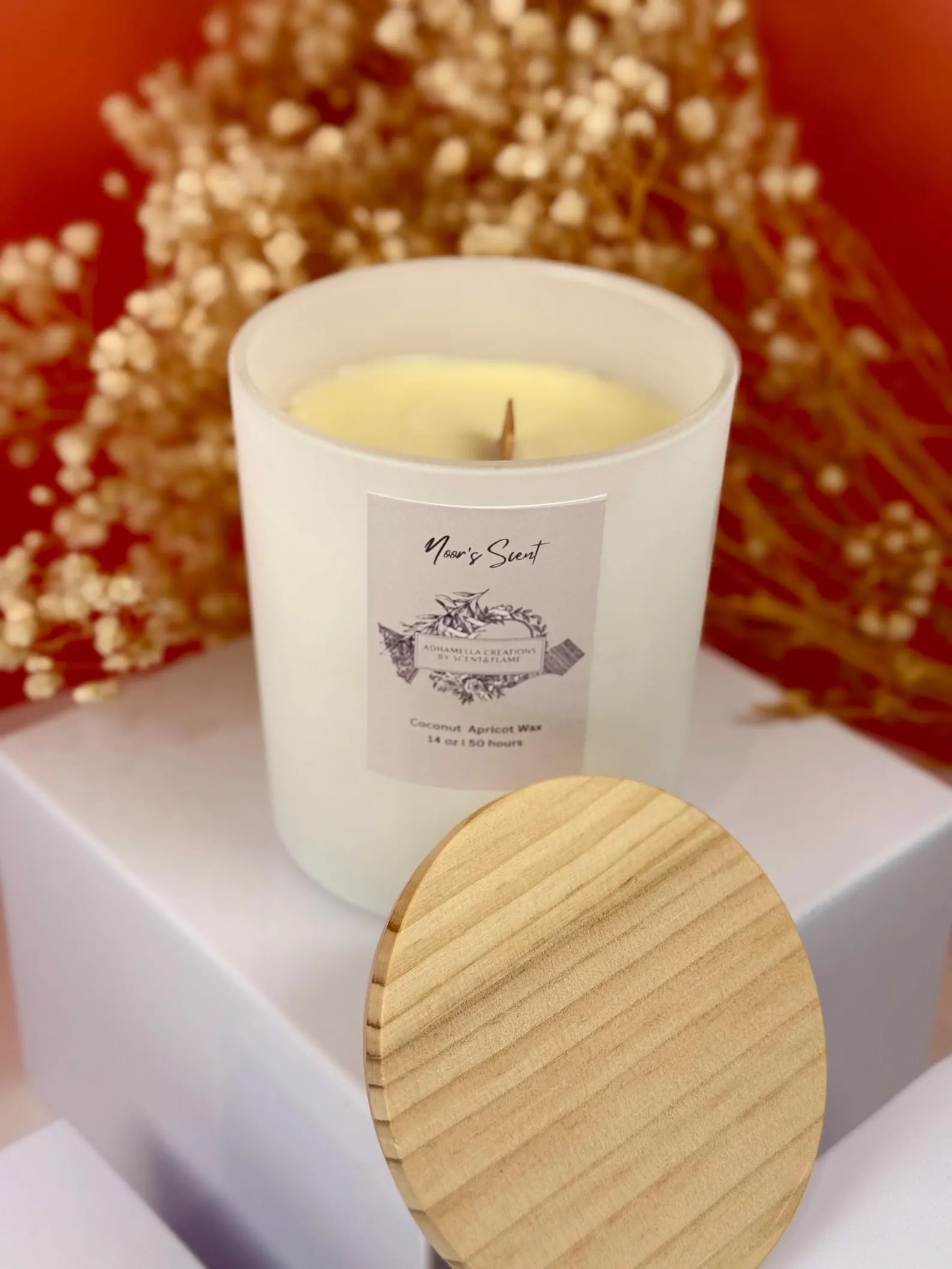 Aya, Noor and Mai Candles