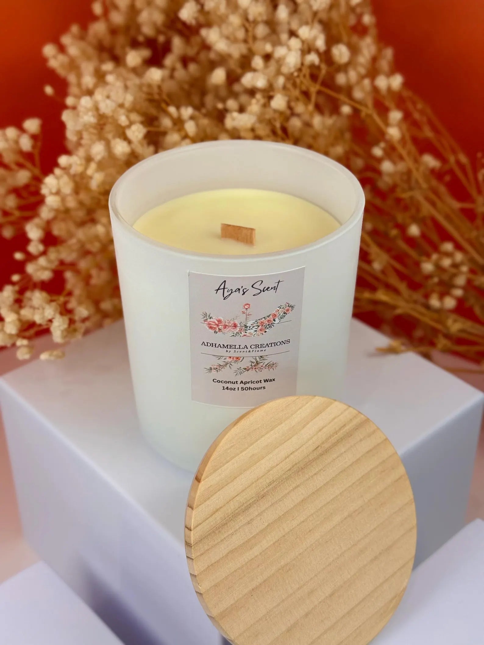 Aya, Noor and Mai Candles