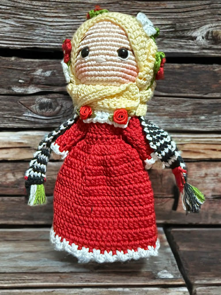 Palestine Inspired Amigurumi Doll