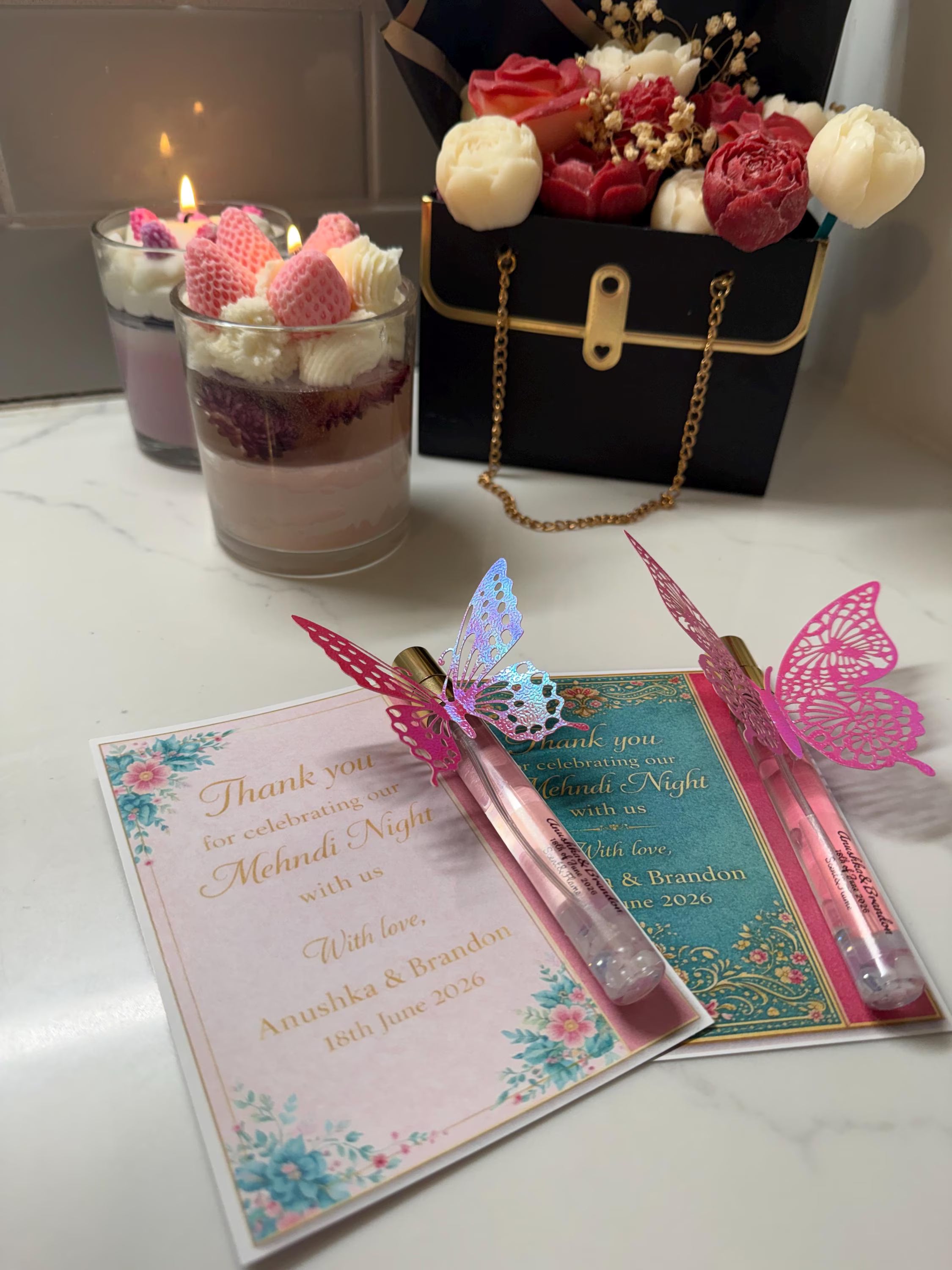 Customizable Scents Wedding Favors-Luxury Inspired