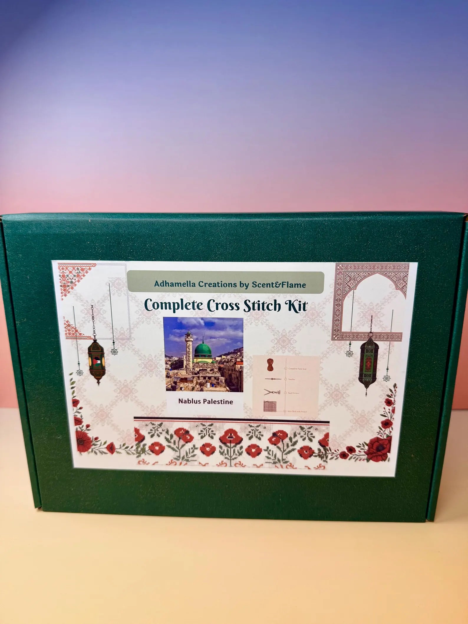 Palestine Inspired Cross Stitch Patterns