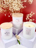 Aya, Noor and Mai Candles